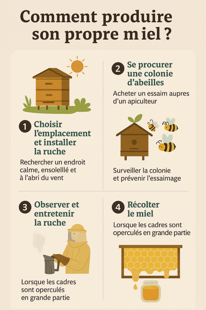 produire son miel